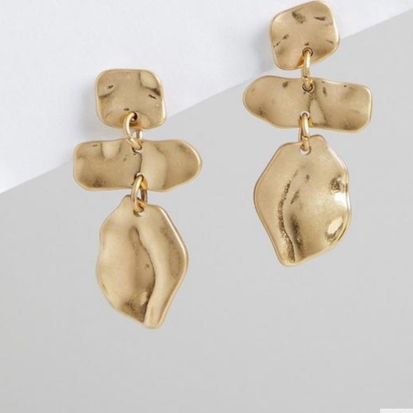 torrid Jewelry - Torrid Hammered Metal Earring | Gold